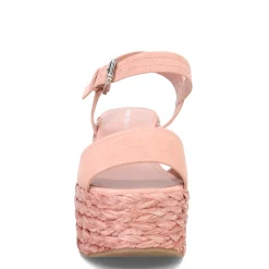 Marc Fisher Wedges|Women's , Burian Sandal Pink