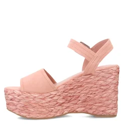 Marc Fisher Wedges|Women's , Burian Sandal Pink