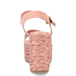 Marc Fisher Wedges|Women's , Burian Sandal Pink