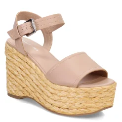 Marc Fisher Wedges|Women's , Burian Sandal Natural