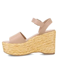 Marc Fisher Wedges|Women's , Burian Sandal Natural
