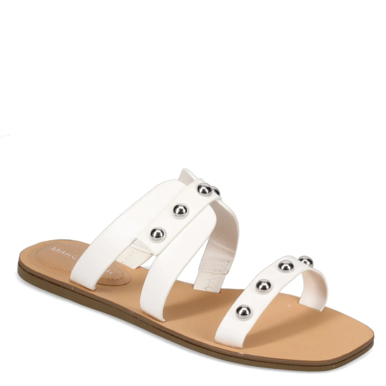 Marc Fisher Sandals|Women's , Burlina Sandal White