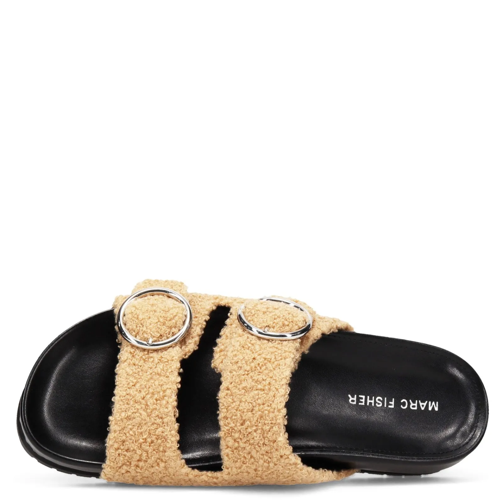 Marc Fisher Sandals|Women's , Keena Sandal Tan Fabric