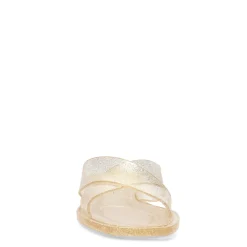 Matisse Sandals|Women's , Villa Sandal Gold Sparkle