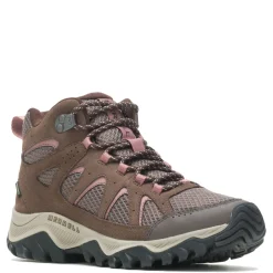 Merrell Sneakers & Athletic|Women's , Oakcreek Mid WP Hiking Boot Bracken