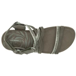 Merrell Sandals|Women's , Terran Cush 3 Lattice Sandal Olive