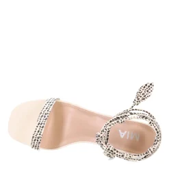 MIA Pumps & Heels|Women's , Muna Sandal Off White/Black