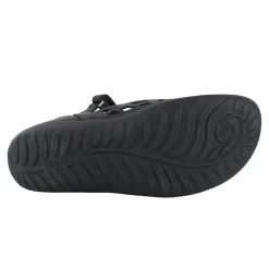 Naot Flats|Women's , Agathis Mary Jane Soft Black Leather
