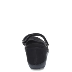 Naot Sandals|Women's , Agathis Maryjane Black Velvet Nubuck