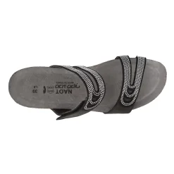 Naot Sandals|Women's , Ainsley Sandal Black Nubuck