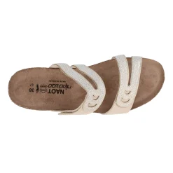 Naot Sandals|Women's , Ainsley Sandal Beige Nubuck