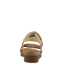 Naot Sandals|Women's , Aisha Sandal - Wide Width Beige Nubuck