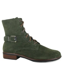 Naot Boots|Women's , Alize Boot Oily Olive Suede