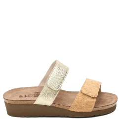 Naot Sandals|Women's , Althea Sandal Cork/Gold