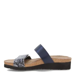 Naot Sandals|Women's , Althea Sandal Navy Python/Polar Sea
