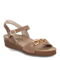 Naot Sandals|Women's , Aubrey Sandal Almond Brown