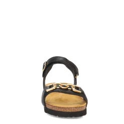 Naot Wedges|Women's , Aubrey Sandal Black