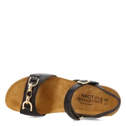 Naot Wedges|Women's , Aubrey Sandal Black