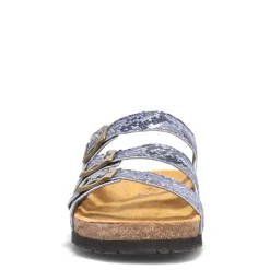 Naot Sandals|Women's , Austin Sandal Navy Snake