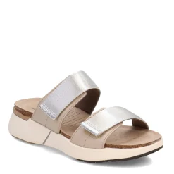 Naot Sandals|Women's , Calliope Sandal Ivory/Silver/Gray