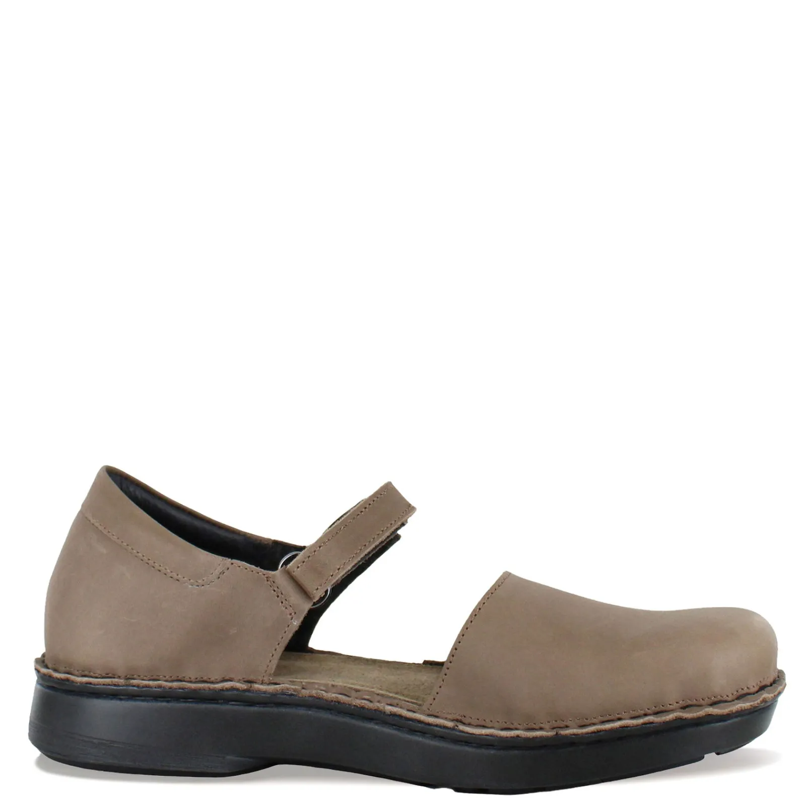 Naot Flats|Women's , Catania Mary Jane Bark Nubuck