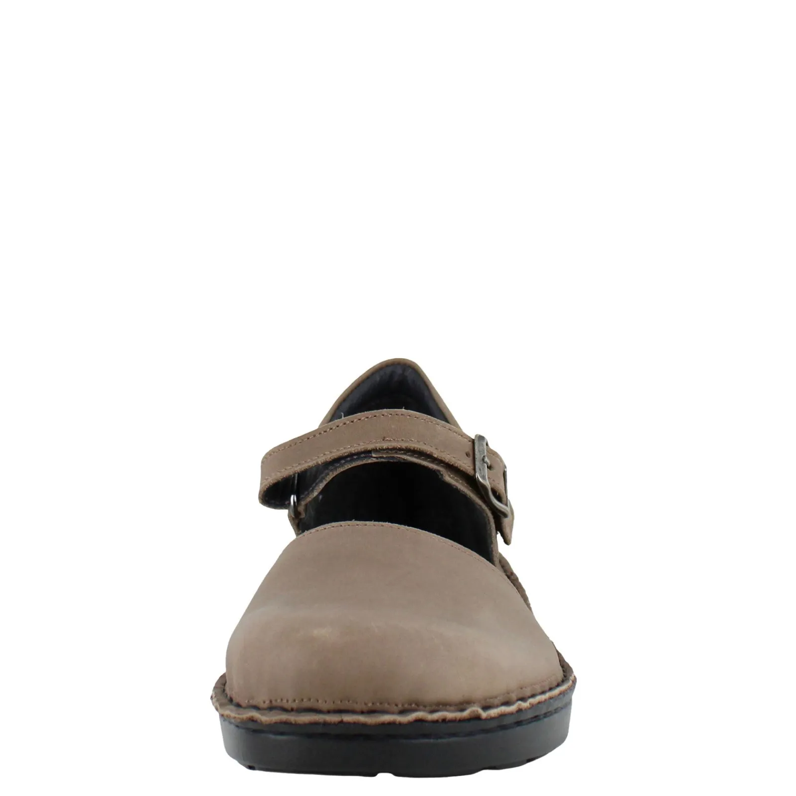 Naot Flats|Women's , Catania Mary Jane Bark Nubuck
