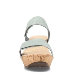 Naot Wedges|Women's , Caveran Sandal Teal