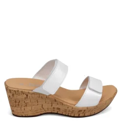 Naot Wedges|Women's , Caveran Sandal White