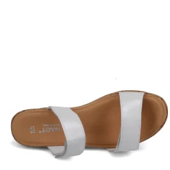 Naot Wedges|Women's , Caveran Sandal White