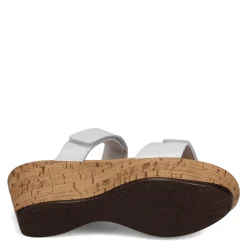 Naot Wedges|Women's , Caveran Sandal White