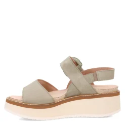 Naot Sandals|Women's , Crepe Sandal Sage Nubuck