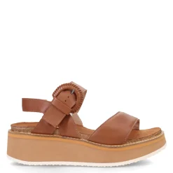 Naot Sandals|Women's , Crepe Sandal Caramel