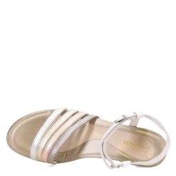 Naot Sandals|Women's , Current Sandal Metallic Silver