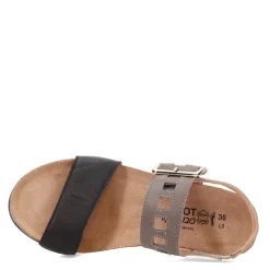 Naot Sandals|Women's , Dynasty Sandal Black Grey