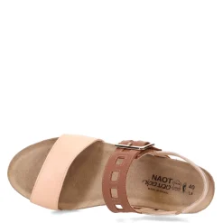 Naot Wedges|Women's , Dynasty Sandal Blush