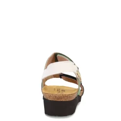 Naot Sandals|Women's , Eliana Sandal Black/Jade/White