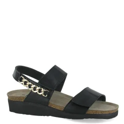 Naot Wedges|Women's , Eliana Sandal Black
