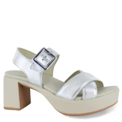 Naot Pumps & Heels|Women's , Elite Sandal Silver