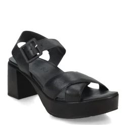 Naot Pumps & Heels|Women's , Elite Sandal Black Shiny
