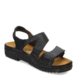 Naot Sandals|Women's , Enid Sandal Jet Black