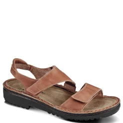 Naot Sandals|Women's , Enid Sandal Brown