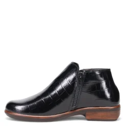 Naot Boots|Women's , Helm Ankle Boot Black Croc