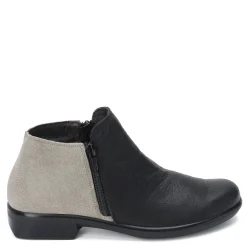 Naot Boots|Women's , Helm Boot Black/Speckled Beige