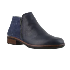 Naot Boots|Women's , Helm Boot Ink/Midnight Blue