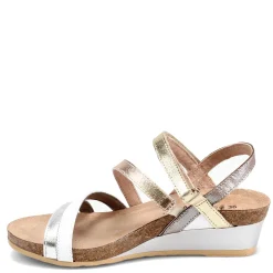 Naot Sandals|Women's , Hero Sandal Silver / Gold Mix