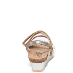 Naot Sandals|Women's , Hero Sandal Silver / Gold Mix