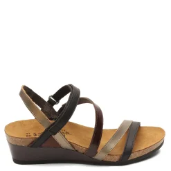 Naot Sandals|Women's , Hero Sandal Black / Pewter
