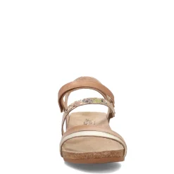 Naot Wedges|Women's , Hero Sandal Gold Beige