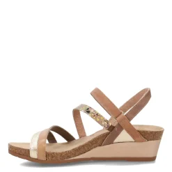 Naot Wedges|Women's , Hero Sandal Gold Beige