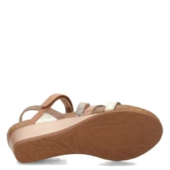 Naot Wedges|Women's , Hero Sandal Gold Beige
